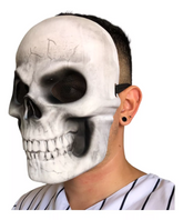 Máscara Halloween Calavera Terror Esqueleto Fiesta Temática Accesorio